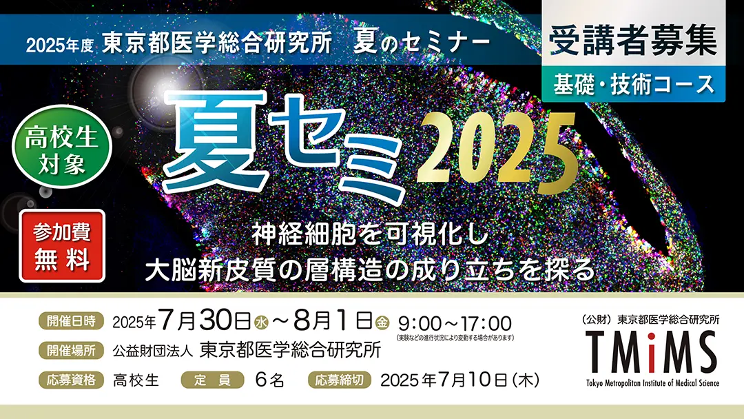 夏のセミナー「基礎・技術コースコース」