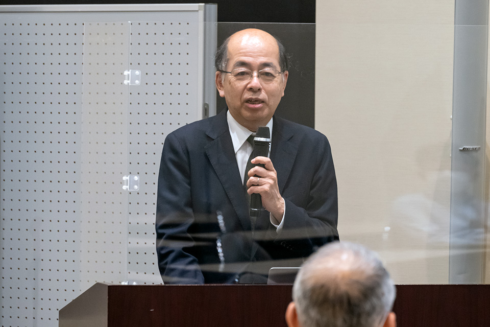 中村卓郎先生（東京医科大学医学総合研究所教授）