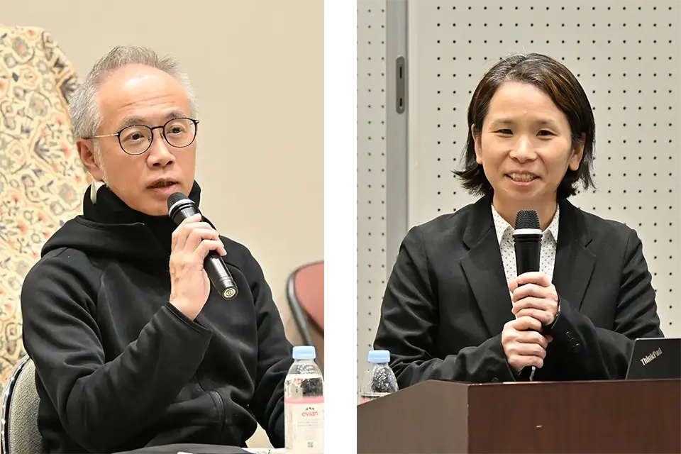 野中隆プロジェクトリーダー,渡辺小百合プロジェクトリーダー