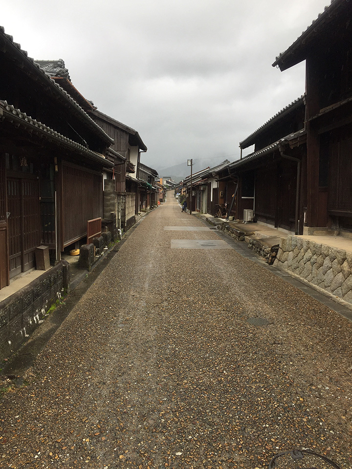 鈴鹿峠手前の関宿（亀山市）