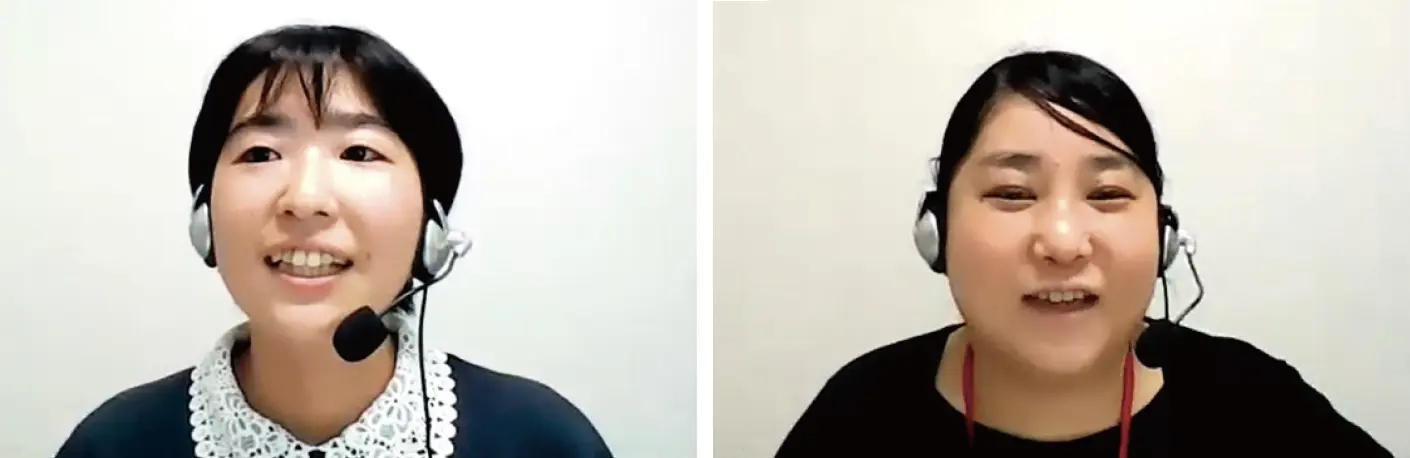 東京都保健師市川日菜さんと中島由紀子さん