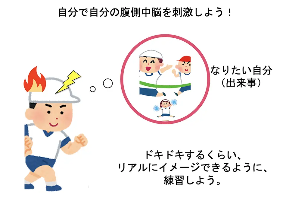 自分で自分の腹側中脳を刺激しよう!