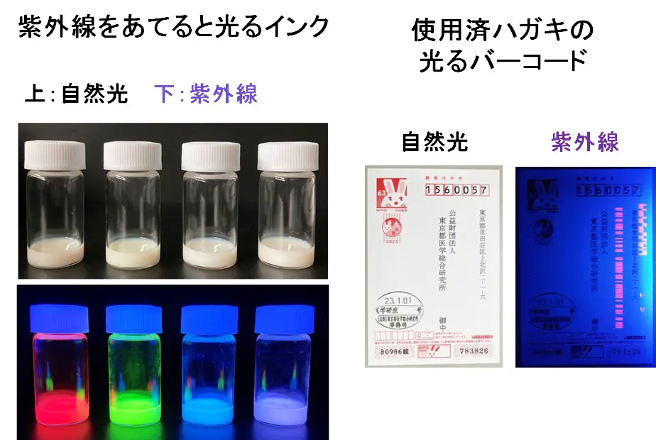 図26_紫外線を当てると光る